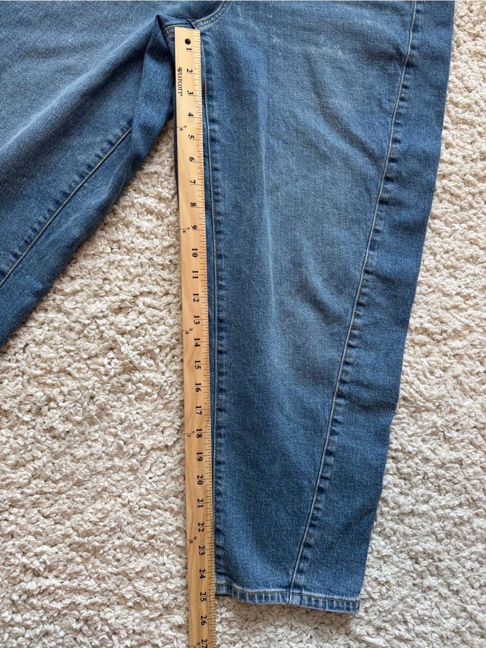 Talbots Women's Relaxed Barrel Jean - Picture 5 of 7
